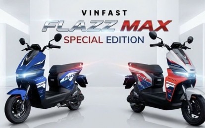 Giá sau ưu đãi chỉ hơn 13 triệu đồng, VinFast Flazz Max có gì mới so với mẫu Flazz?